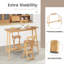 Belva Solid Wood Dining Table