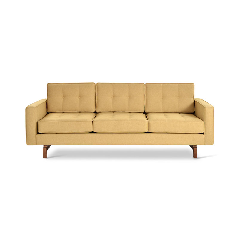 Jane 2 Sofa, Parliament Stone Performance Twill, Brown