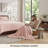 Bedsure Queen 2-in-1 Comforter Set with Detachable Fluffy Blanket – Peachskin SnapTech Design Bed-in-a-bag, All-Season Bedding Set(Set of 6)-126226172-120798831