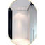 Miroir ovale mural en métal-1667419003