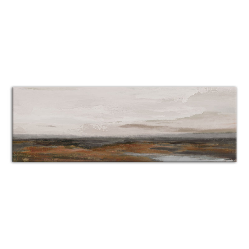 Rouille rouillée, reproduction sur toile, H 12 po x l 36 po x P 1,25 po, Sans cadre