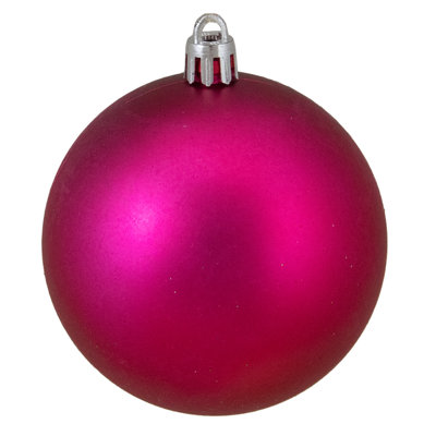 Shatterproof 4-Finish Christmas Ball Ornament