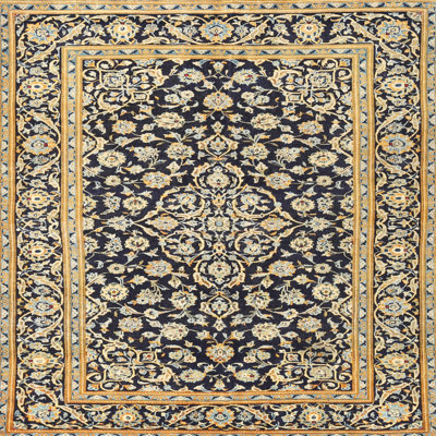 Tapis traditionnel noir / beige Deontae