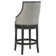 Robroy Swivel Upholstered Counter Stool with Solid Wood Frame