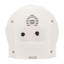 Acctim Arlo Non-Ticking Sweep Luminous Tipped Hands Analogue Backlight Alarm Clock-89925207