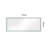 Wall Mounted LED Bathroom mirror Front and Backlight-1126537839