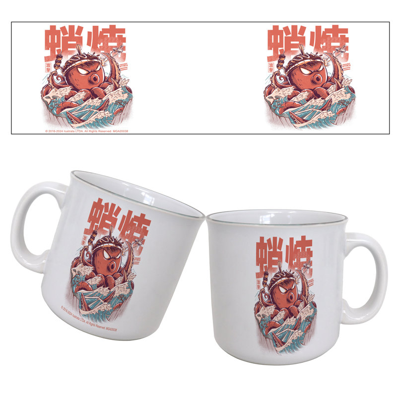 Ilustrata - Takoyaki Attack 20 oz. Tasse de camping