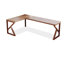  Bureaux en bois massif en L noyer-108609707-108609709