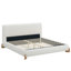 Élégant lit tapissier Boucle, une pièce maîtresse de chambre luxueuse et confortable, très grand-82608065