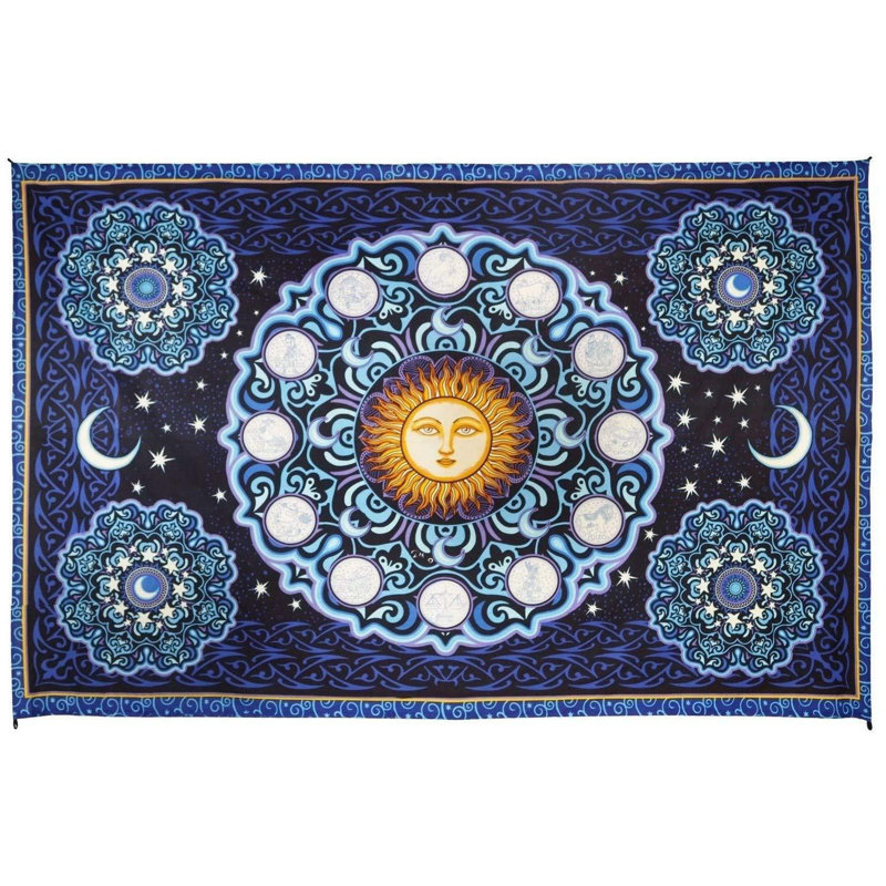 Tenture murale en coton Zodiac Astrology
