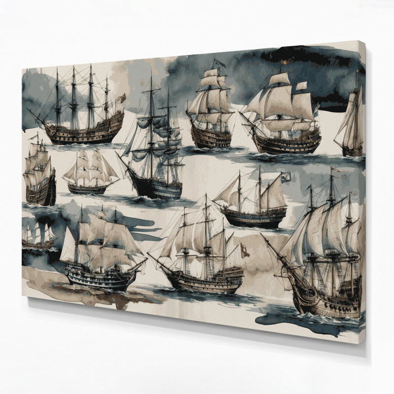Art mural sur toile beige, H 11 po x l 14 po