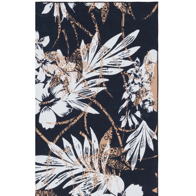 Tapis noir / brun Amalea 825, Rectangle 9 pi x 12 pi
