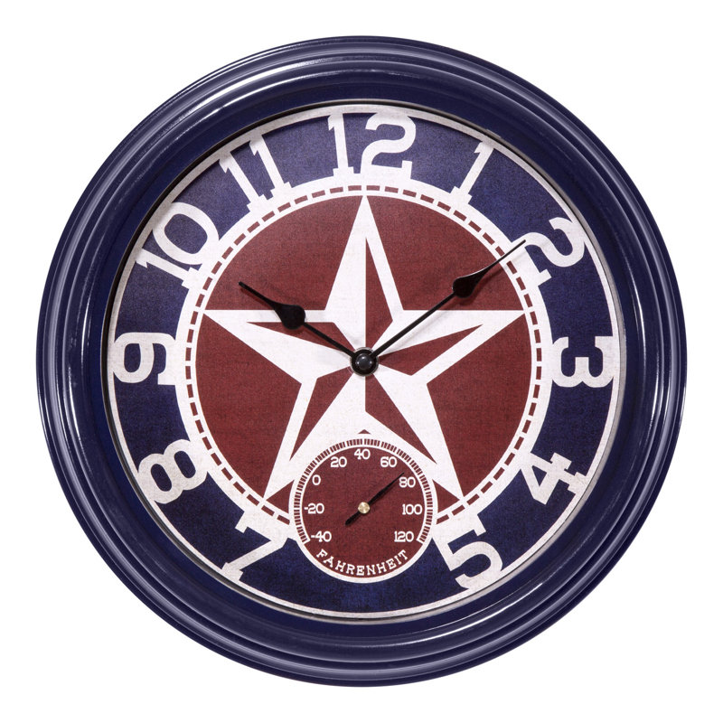 Horloge murale à quartz 12 po Swynford