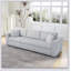 Canapé modulaire 106,3 pouces pour 3 personnes avec sièges confortables et design distinctif pour les chambres modernes-108496752