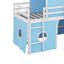 Lit mezzanine simple avec glissade et tour-1419212638