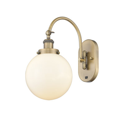 Applique murale 1 lumière 8 "avec bras pivotant 8" Shauna Beacon