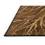 Tapis brun lavable à la machine-1328887995
