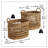 Hand Woven Wicker Laundry Basket With Handles
