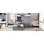 Lit superposé simple avec tiroirs, garde-robe, tablettes de rangement et lit hydraulique-1405104953