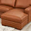 Leather Right Chaise Sectional-2035476162