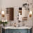 16X24 Inch Recessed Metal Framed Medicine Cabinet With Mirror And Adjustable Shelves Wall Mirror With Storage For Bathroom-514609642