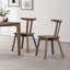 Chaise en bois massif H 32,8 po-121600689