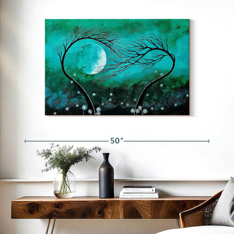 Kelan Emerald Dream, 26" H x 39" W