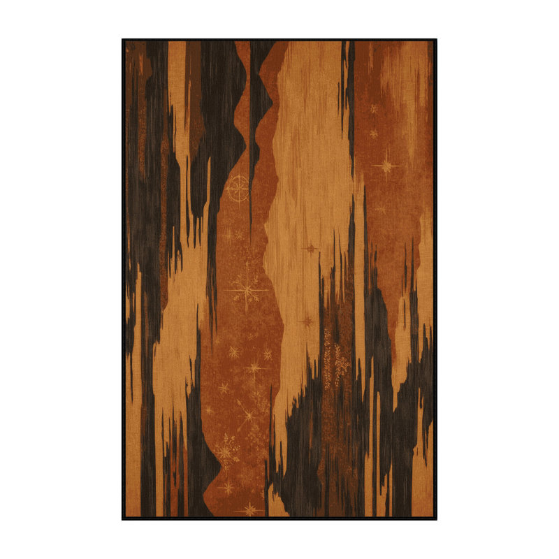 Cascading Hues Rug, Rectangle 3' x 5'