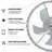 Peronne 20'' Ceiling Fan with LED Lights-1925200354