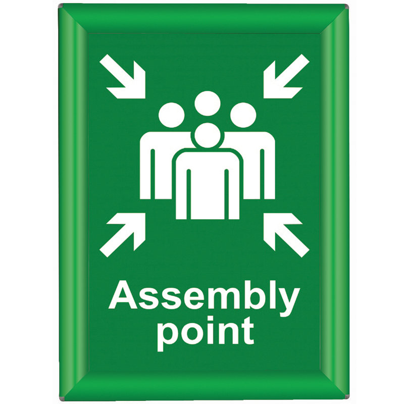 Busygrip Coloured Poster Frame, Green, 59.4  cm H x 42 cm W