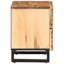 40cm W Steel Bedside Table-101281236