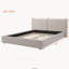 Lit plateforme tapissier grand capitonné Modern-1641599048