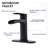 Single-Hole Single-handle Bathroom Faucet with Drain Assembly-59845932