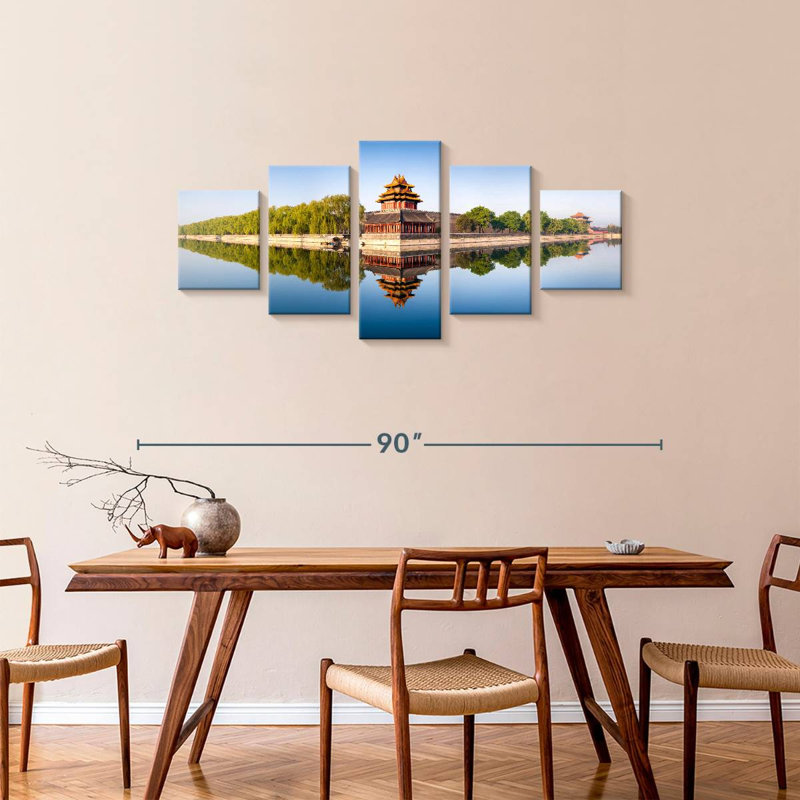 Beijing Watchtower, 34" H x 74" W
