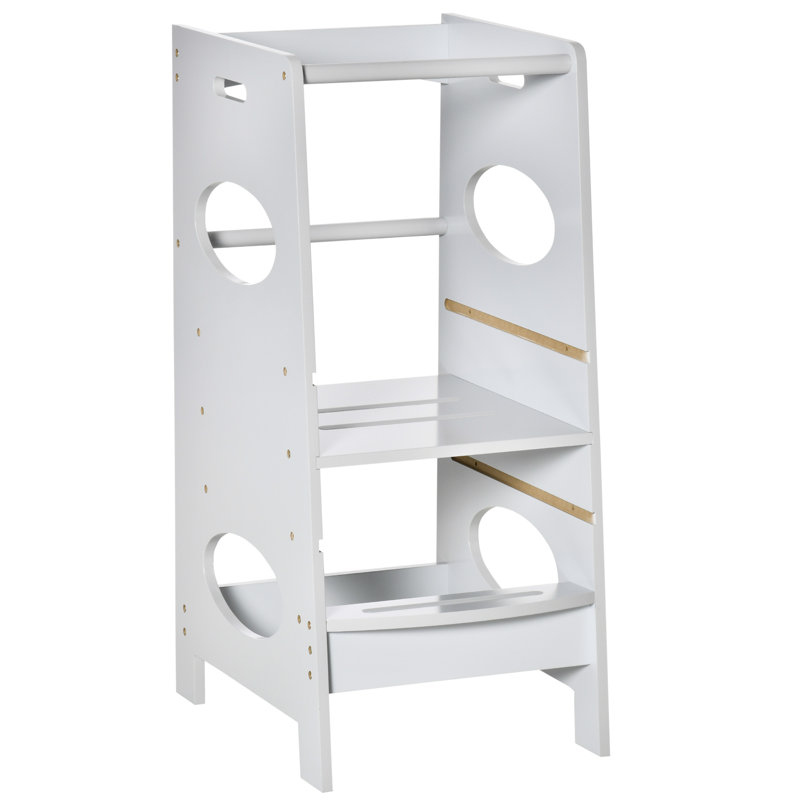 Fridley Children's Step Stool, Grey