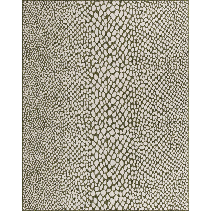 Animal Print Indoor / Outdoor Area Rug, Rectangle 239 x 305cm