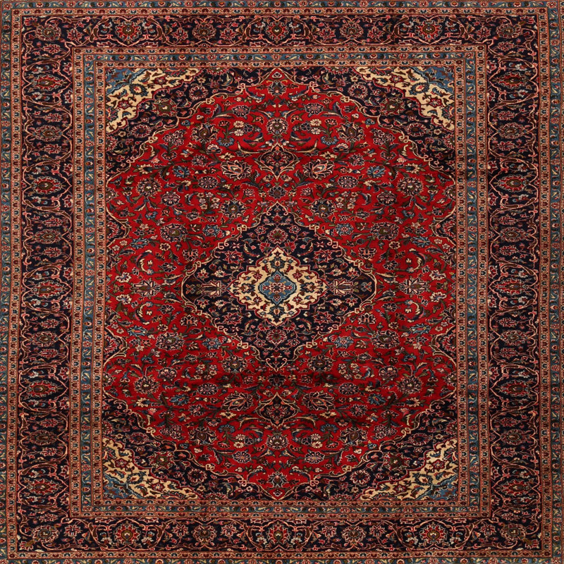 Oriental Indoor Rug, Square 4'