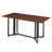 Eleanora Extendable Metal Base Dining Table