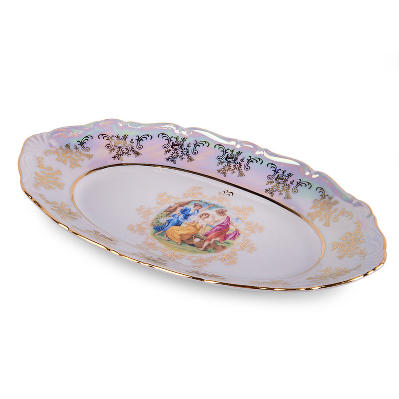 Plateau en porcelaine fine Ulrika Carlsbad