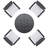 Laina 4 - Person Patio Dining Set with Round Table-51684226