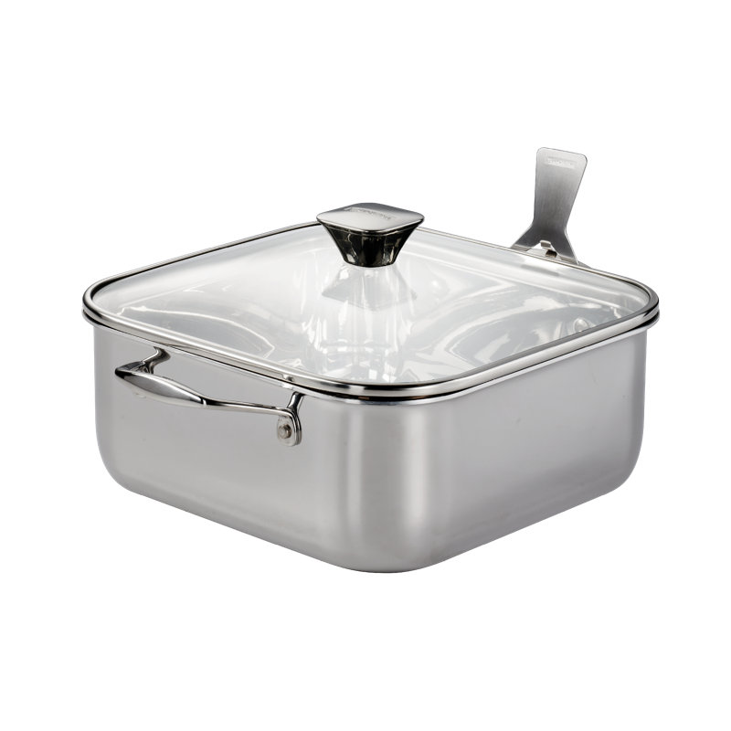 Tramontina Tri-Ply Clad 11 in, Stainless Steel Roasting Pan