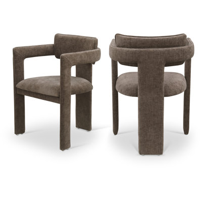 Chaise en chenille Exilda