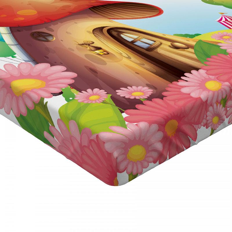 Mushroom Microfiber Fitted Sheet, Queen Fitted Sheet