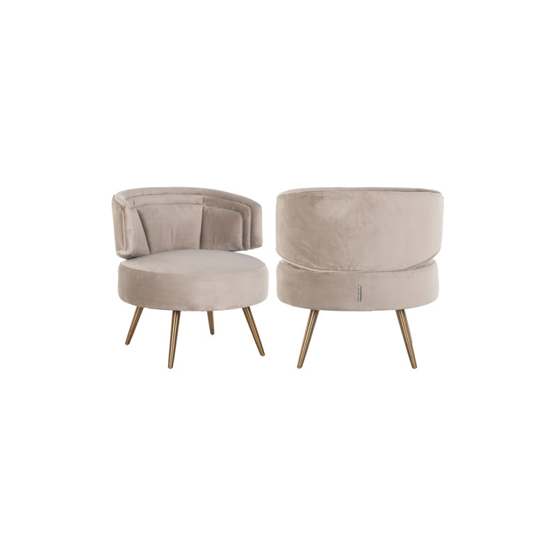 Hazel Upholstered Dining Chair, Brown