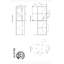 Meuble-lavabo de salle de bain Arno-87543141