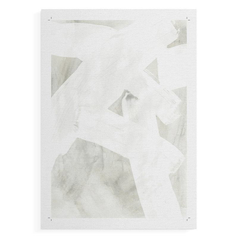 Pierre brossée I - Impression sur toile seulement - non encadrée, H 18 po x l 12 po
