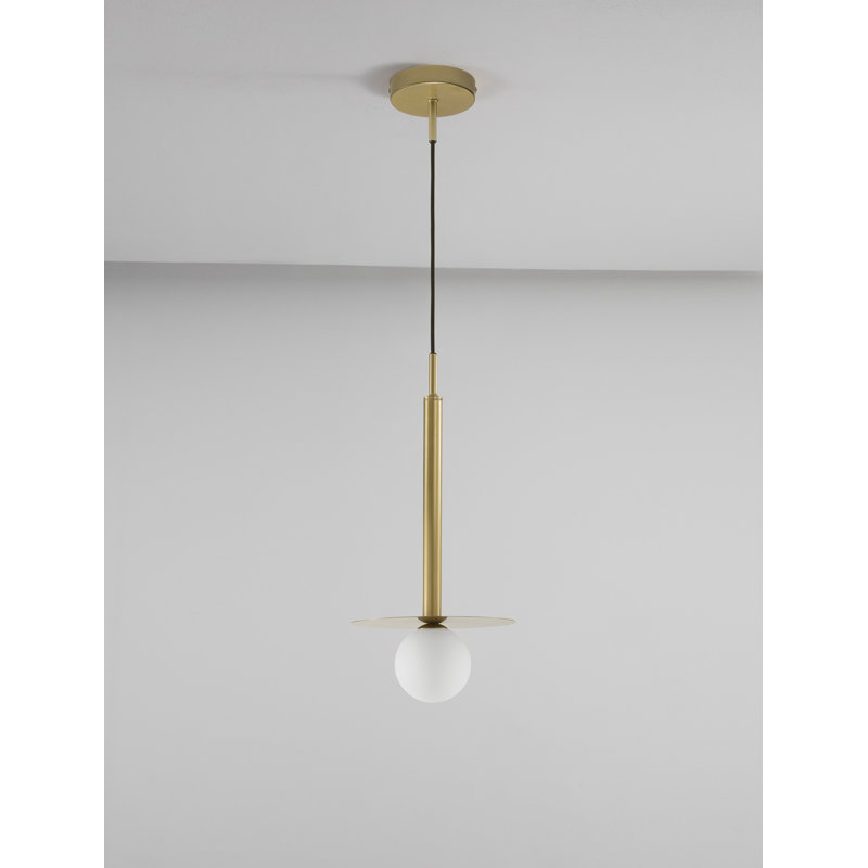 PIELO 1 - Light Gold Single Pendant