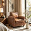 Chaise avec accoudoirs roulés 37 po-1622682198