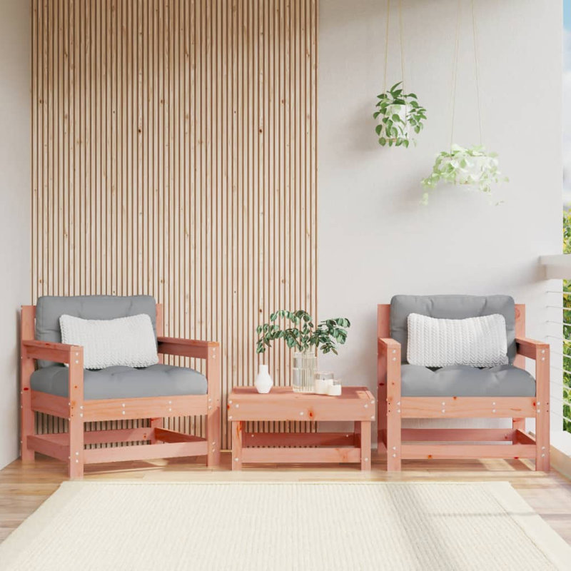 Angjelin Outdoor Lounge Chair, Natural