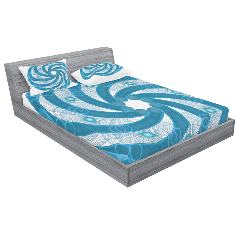 Microfiber Sheet Set, Full Sheet Set with Fitted Sheet